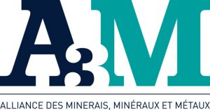 Logo A3M - Alliance des minerais, minéraux et métaux